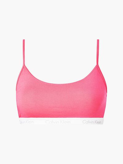 Calvin Klein Underwear HU423037 | Calvin Klein Modern Cotton Női String Bralette Narancssárga